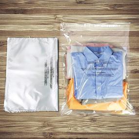 img 1 attached to 👕 Becko Suffocation Warning Garment Storage Bag: Keep Your Clothing Safe!