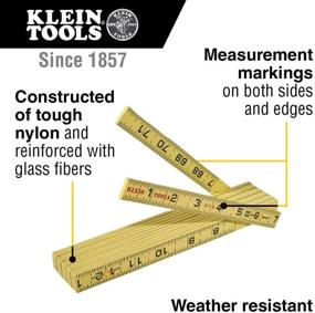 img 3 attached to 🔧 Fiberglass Folding Klein Tools 911 6-Inch