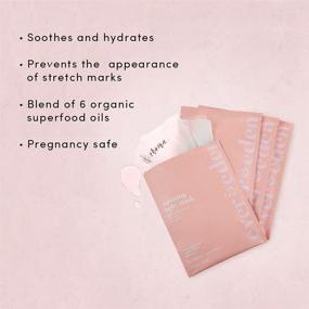 img 2 attached to 🤰 Evereden Soothing Belly Mask for Stretch Marks - Optimal Size for 2nd and 3rd Trimester, 1 Pack - Natural Pregnancy Belly Mask, Clean and Plant-Based Skincare, Non-Toxic and Fragrance Free