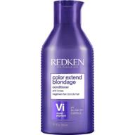 redken color extend blondage пурпурный кондиционер: эффективное средство для нейтрализации желтизны и увлажнения волос для блондинок с помощью чистых фиолетовых пигментов. логотип