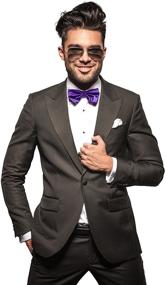 img 2 attached to 👔 Adjustable Men's Accessories: Stylish Designer Bow Ties, Cummerbunds & Pocket Squares