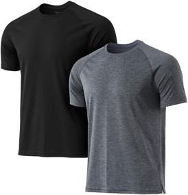 img 4 attached to 👕 TSLA Quick-Dry Performance Athletic T-Shirts