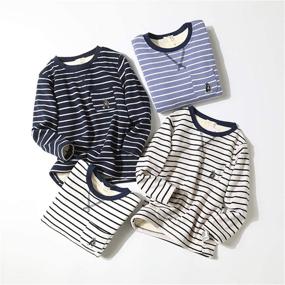 img 3 attached to ABALACOCO Pullover Crewneck T Shirt Thickening Boys' Clothing and Tops, Tees & Shirts