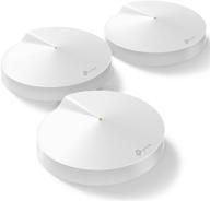 tp-link deco mesh wifi system (deco m5) – 5500 sq. ft. whole home coverage, supports 100+ devices, wifi router/extender replacement, antivirus, 3-pack логотип