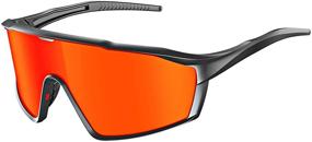 img 4 attached to HouDeOS Cycling Polarized Sunglasses Black_5Lenses