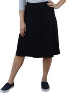 👗 knee length lightweight women's skirts - kosher casual clothing for women logo