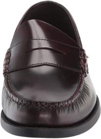 img 3 attached to 👞 Burgundy Men's Shoes: SCHOOL ISSUE Penny Loafer