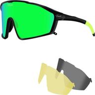 🚴 feoie polarized cycling glasses: ultimate sports sunglasses for men and women during mtb mountain biking and bicycle riding logo