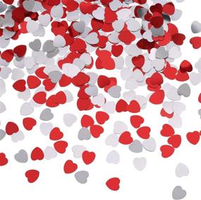 img 4 attached to BBTO Confetti Metallic Valentines Decoration