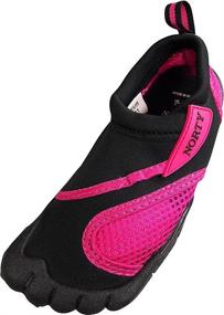 img 4 attached to NORTY Kids and Toddler Water Shoes: 👞 5 Toe Style for Boys and Girls (Children's)