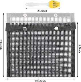 img 3 attached to Sparkfire Silicone Heat Resistant Reusable Barbecue