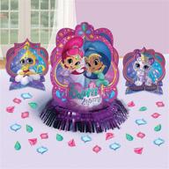 amscan shimmer shine decorating purple logo