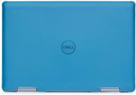 🔵 mcover hard shell case for 14" dell chromebook 14 7486 2-in-1 series laptop - aqua (not compatible with other dell chromebook series) logo