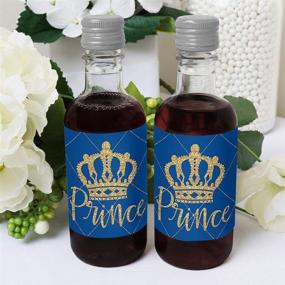 img 1 attached to Наклейки для бутылок с шампанским Royal Prince Charming