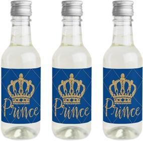 img 4 attached to Наклейки для бутылок с шампанским Royal Prince Charming