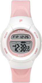 img 3 attached to FILA Kids Digital Watch Silicone