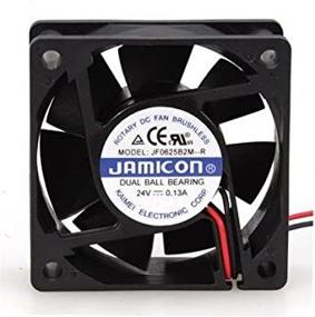 img 1 attached to 🌀 24V DC Fan, Jamicon JF0625B2M-005-065R, Ball Bearing, Flange Mount, 60mm x 60mm x 25mm