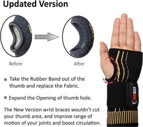 img 2 attached to NeoAlly Compression Adjustable Arthritis Tendonitis Support: Superior Comfort and Customization