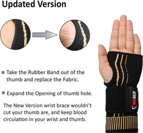 img 3 attached to NeoAlly Compression Adjustable Arthritis Tendonitis Support: Superior Comfort and Customization