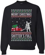 christmas shitters vacation crewneck sweatshirt men's clothing and active logo