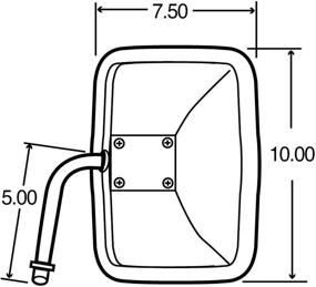 img 1 attached to Трак Лайт 97662 Зеркало головки