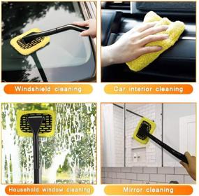 img 3 attached to 🚗 YOOHE Car Window Cleaner - Комплект для идеальной очистки лобового стекла