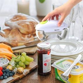 img 1 attached to 🤲 User-Friendly Electric Jar Opener: Effortless Lid Opening for Weak Hands, Arthritis Relief, Seniors | Hands-Free Kitchen Gadget