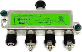 img 1 attached to DirecTv MSPLIT4R1 03 Approved 4 Way Splitter
