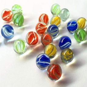 img 2 attached to 🌈 Multicolor Beautiful Children OBTANIM Marbles