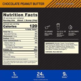 img 1 attached to NUTRITION Standard Digesting Overnight Chocolate Sports Nutrition in Protein
