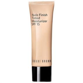 img 1 attached to Bobbi Brown Nude Finish Tinted Moisturizer 👩 SPF 15 - Light Tint (1.7 oz) for Women