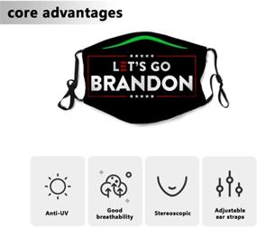 img 2 attached to Brandon Adjustable Reusable Dust Proof Washable Men's Accessories