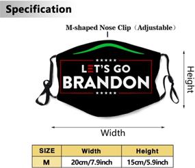 img 1 attached to Brandon Adjustable Reusable Dust Proof Washable Men's Accessories