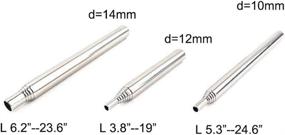 img 3 attached to 🔥 JISTL Fire Bellows: Collapsible Stainless Steel Campfire Tool for Blasting Air, Mouth-Blown Fire Building - 3 Pack