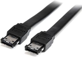 img 3 attached to 🔌 Внешний кабель StarTech.com, экранированный, 3 фута, eSATA - Serial ATA 150 - eSATA (M) к eSATA (M) - черный (ESATA3)