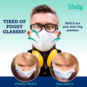 img 3 attached to Super Soft Foam Anti Fog Nose Seal for Masks – Prevent Glasses Fogging, Reusable & Customizable Fit – 8-Pack