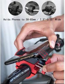 img 3 attached to Bike Phone Mount | Foldable Motorcycle Phone Holder