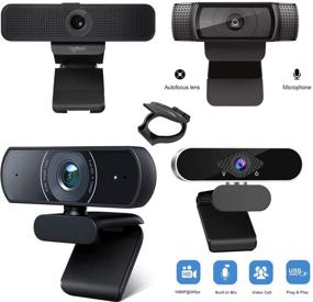 img 1 attached to Enhanced Privacy and Security: 3 Pack Webcam Cover Slide for HD Pro Webcams C920, C930e, and C922X