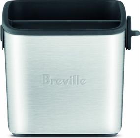 img 1 attached to Breville BES001XL Knock Box Mini: Sleek Stainless Steel Solution for Coffee Ground Disposal