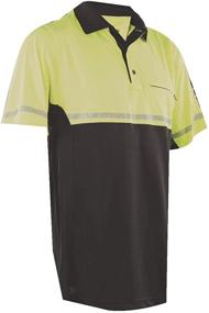 img 1 attached to Tru Spec Shirt Performance Hi VIS Yellow Men's Clothing