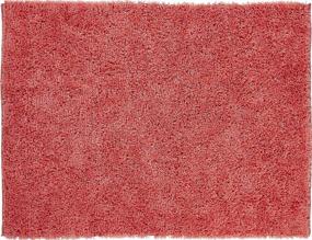 img 4 attached to 5'x7' Chesapeake Microfiber Coral Shag Area Rug