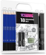 🎨 artisto drawing and sketching pencil art set (18 items) - ideal for beginners, kids, and aspiring artists logo