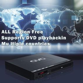 img 2 attached to 📀 Compact DVD Player for TV: All Region, USB Input, PAL/NTSC Auto-Switch, HD 1080P - With HDMI/AV Cables & Remote Control