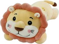 🦁 specialyou lion plush stuffed animal toy for kids - super soft big hugging pillow cushion - ideal for birthday, christmas - 19 inch logo