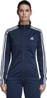 adidas women's designed-2-move track jacket: sophisticated style meets unmatched performance логотип