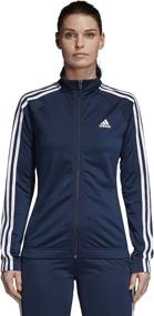 img 4 attached to adidas Women's Designed-2-Move Track Jacket: Sophisticated Style Meets Unmatched Performance