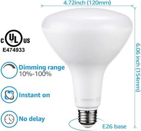 img 1 attached to 💡 TORCHSTAR Dimmable Daylight LED Bulb: Energy Efficient with Long-lasting Warranty