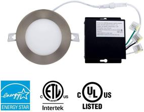 img 1 attached to 🔦 Brushed Dimmable Recessed Fixture Profile