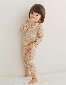 img 1 attached to 👶 Vaenait Baby Boys' Sleeve Sleepwear: Comfortable Pajamas and Robes for Restful Sleep