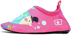 img 3 attached to 🏊 Kids Outdoor Sports Aqua Socks: Barefoot Slippers for Yoga, Running, Swimming
